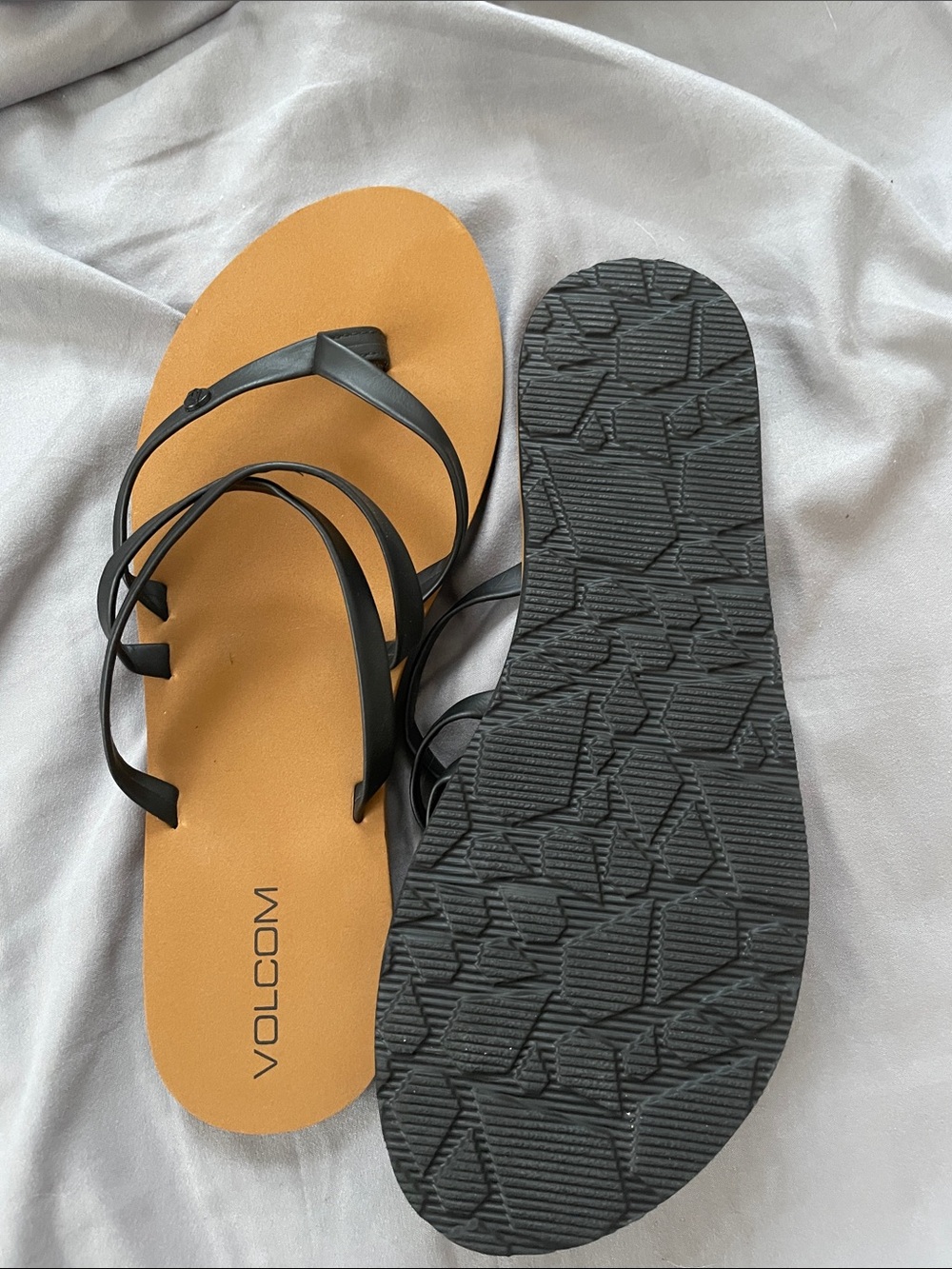 Volcom strappy slide sandals - Picture 2 of 2